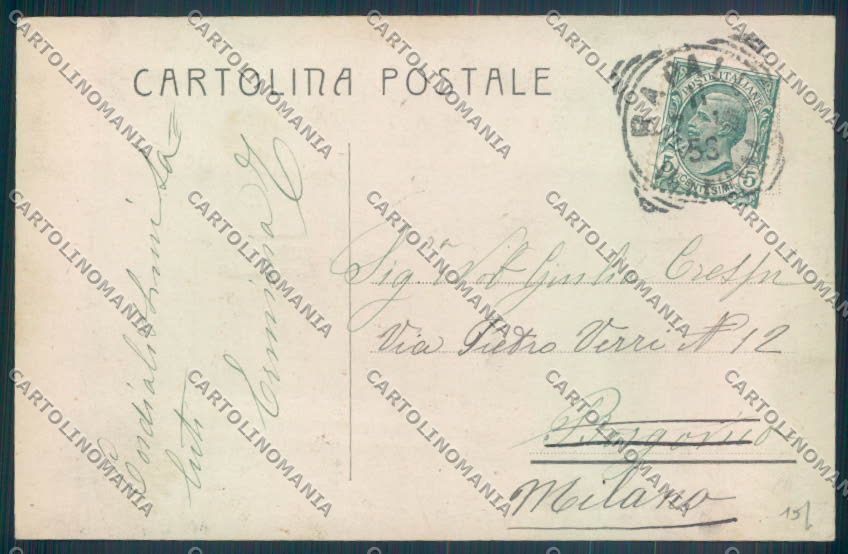 Genova Rapallo Sciutto Foto cartolina ZQ9163 – retro