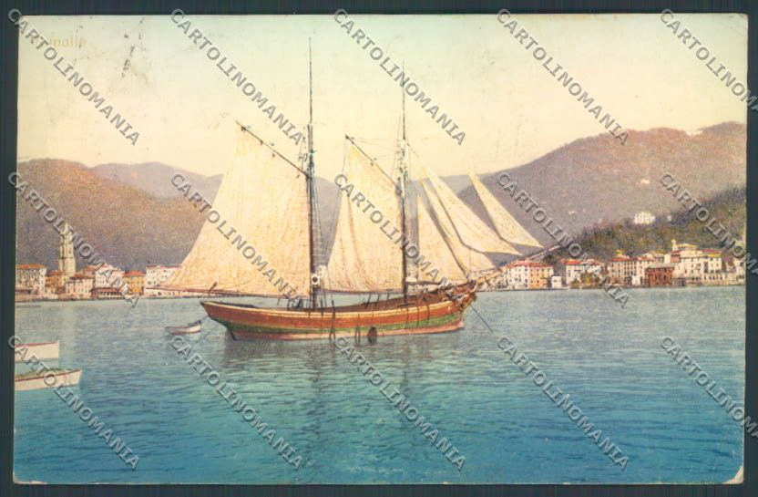 Genova Rapallo Veliero cartolina ZQ9169 – fronte
