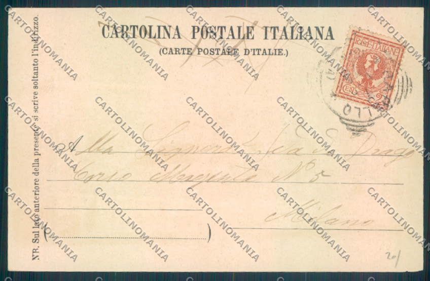 Genova Rapallo Veliero cartolina ZQ9170 – retro