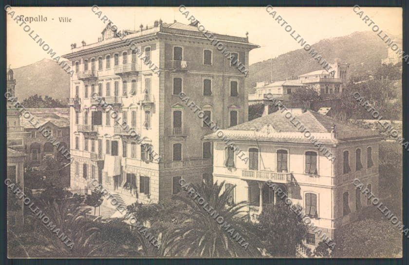 Genova Rapallo cartolina ZQ9176 – fronte