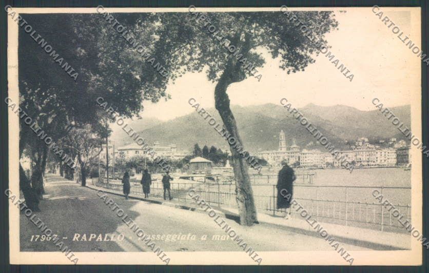 Genova Rapallo cartolina ZQ9178 – fronte