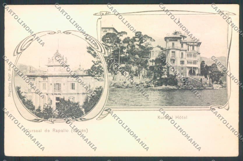 Genova Rapallo cartolina ZQ9183 – fronte