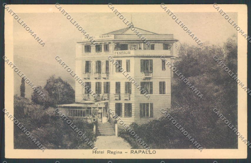Genova Rapallo cartolina ZQ9185 – fronte