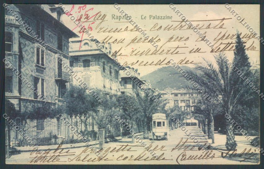 Genova Rapallo cartolina ZQ9188 – fronte