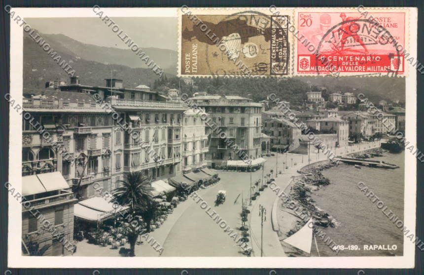 Genova Rapallo Foto cartolina ZQ9193 – fronte