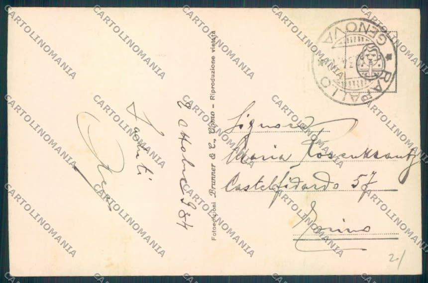 Genova Rapallo Foto cartolina ZQ9193 – retro