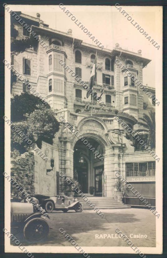 Genova Rapallo Automobile Foto cartolina ZQ9195 – fronte
