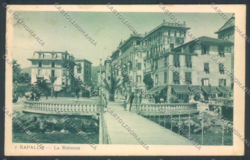 Genova Rapallo cartolina ZQ9200 – fronte