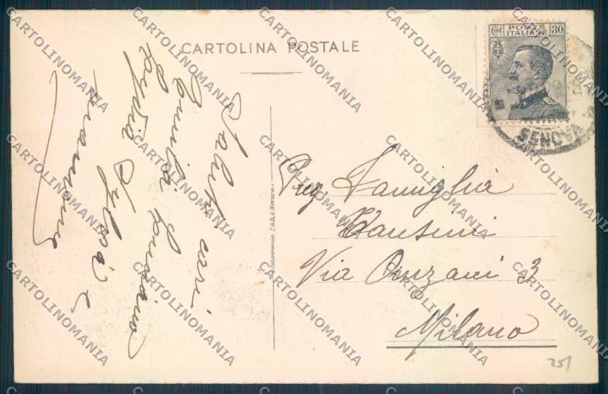 Genova Rapallo cartolina ZQ9200 – retro