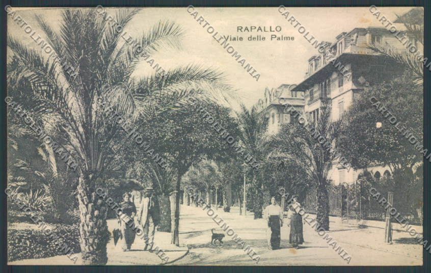 Genova Rapallo cartolina ZQ9201 – fronte