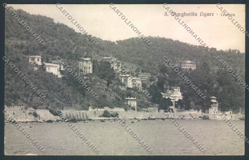 Genova Santa Margherita Ligure cartolina ZQ9215 – fronte