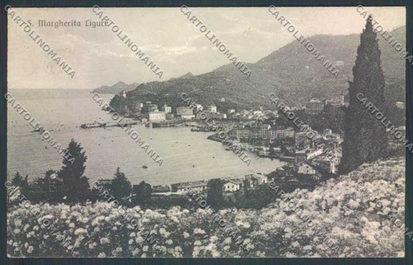 Genova Santa Margherita Ligure cartolina ZQ9219 – fronte