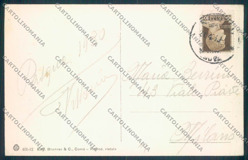 Genova Santa Margherita Ligure cartolina ZQ9219 – retro