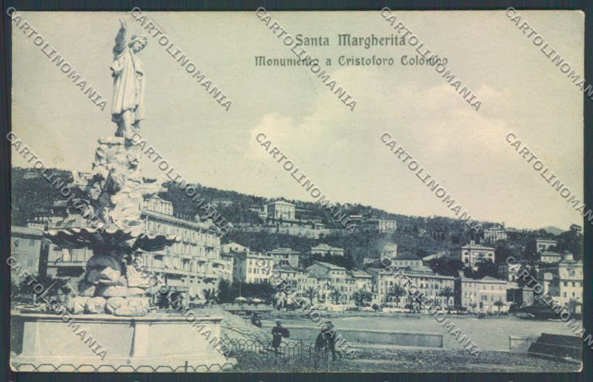 Genova Santa Margherita Ligure cartolina ZQ9220 – fronte