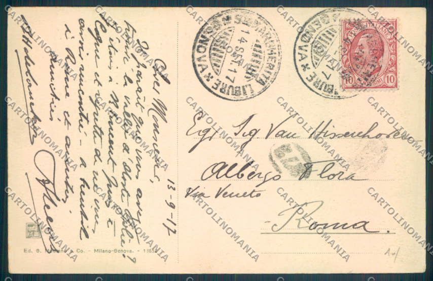 Genova Santa Margherita Ligure cartolina ZQ9220 – retro