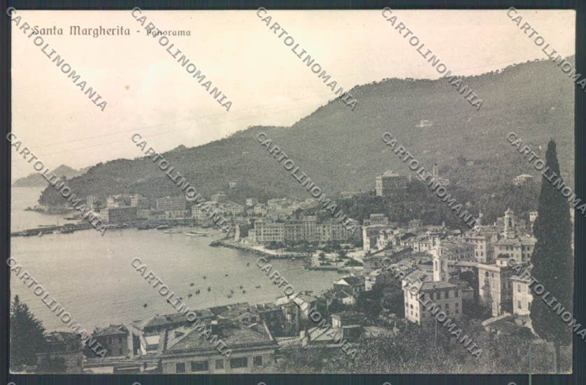 Genova Santa Margherita Ligure cartolina ZQ9223 – fronte