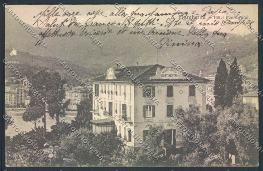 Genova Santa Margherita Ligure cartolina ZQ9236 – fronte