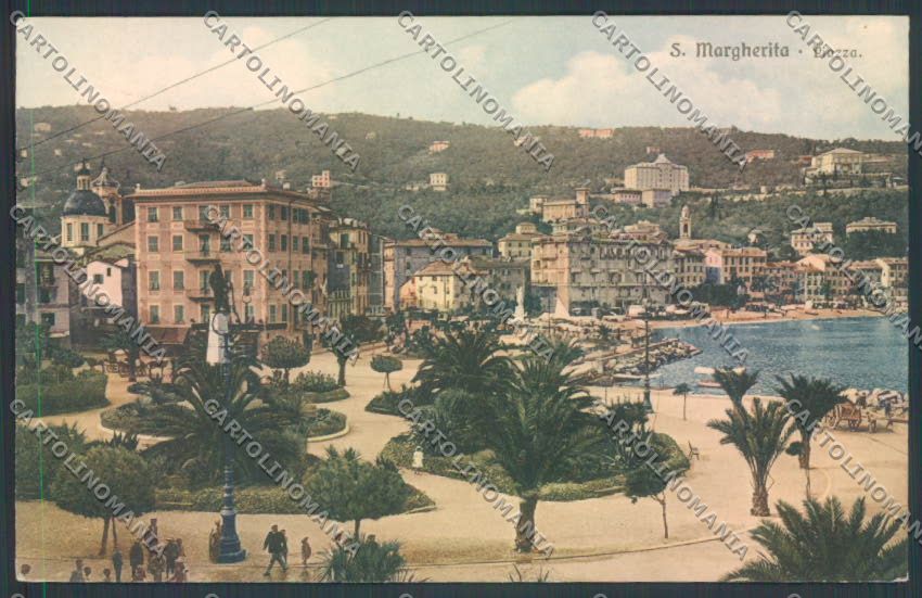 Genova Santa Margherita Ligure cartolina ZQ9241 – fronte