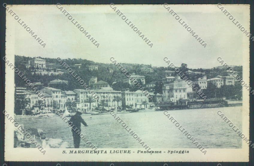 Genova Santa Margherita Ligure cartolina ZQ9247 – fronte
