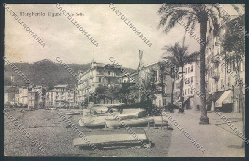 Genova Santa Margherita Ligure PIEGHINE cartolina ZQ9252 – fronte