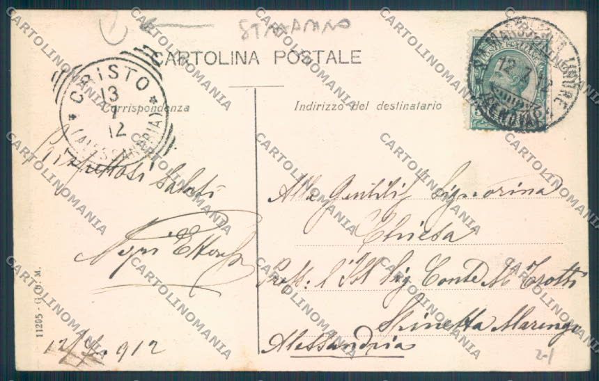 Genova Santa Margherita Ligure STRAPPINO cartolina ZQ9271 – retro