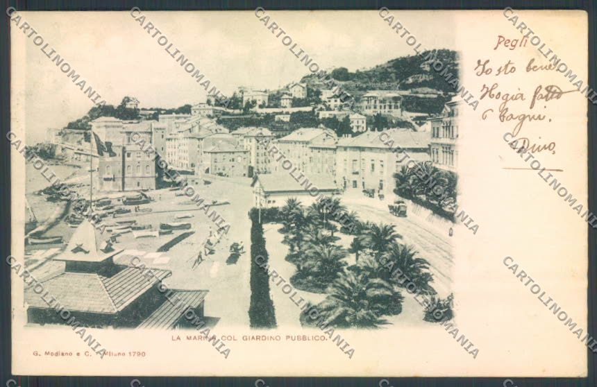 Genova Città Pegli cartolina ZQ9301 – fronte