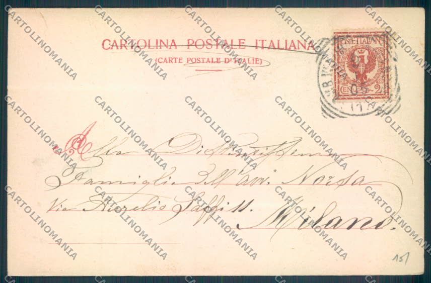 Genova Città Pegli Barca cartolina ZQ9302 – retro