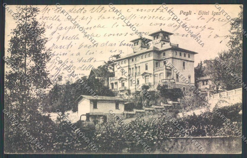 Genova Città Pegli cartolina ZQ9304 – fronte
