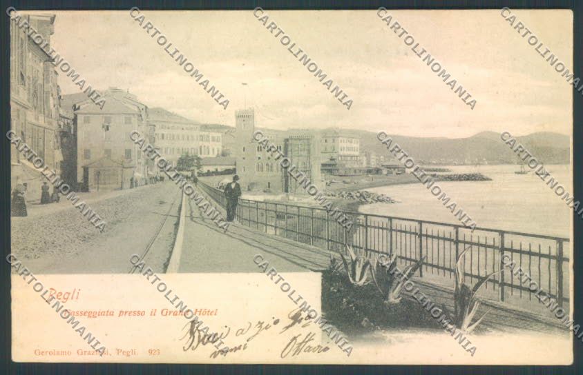 Genova Città Pegli cartolina ZQ9309 – fronte