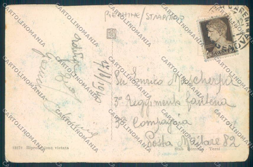 Genova Città Pegli PIEGHINE STRAPPINO cartolina ZQ9318 – retro