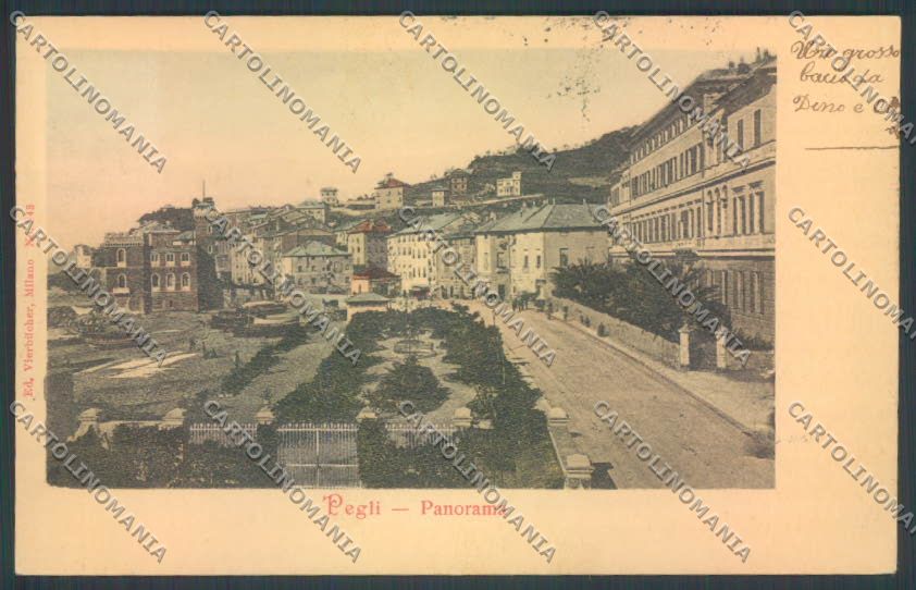 Genova Città Pegli cartolina ZQ9324 – fronte