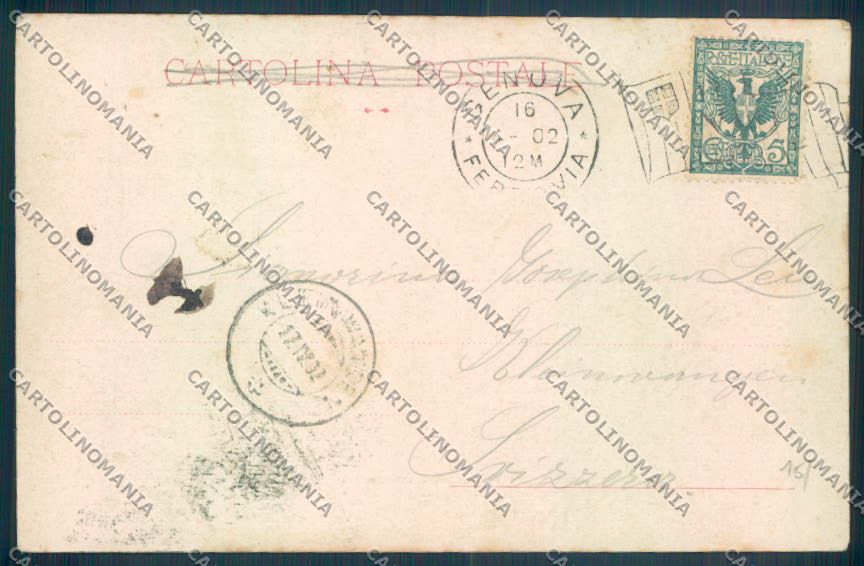 Genova Città Pegli cartolina ZQ9327 – retro