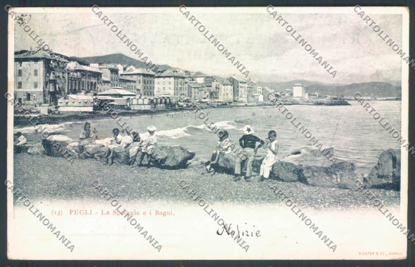 Genova Città Pegli cartolina ZQ9337 – fronte