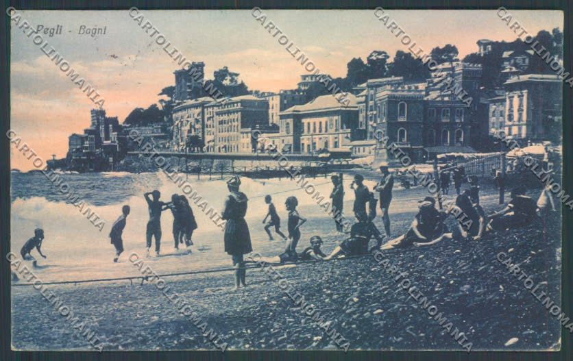 Genova Città Pegli ABRASA cartolina ZQ9338 – fronte