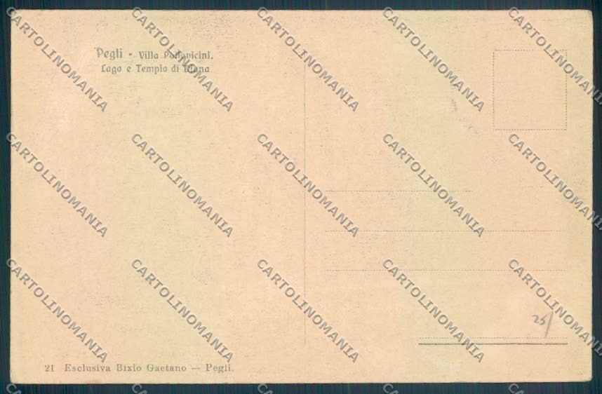 Genova Città Pegli Barca cartolina ZQ9350 – retro