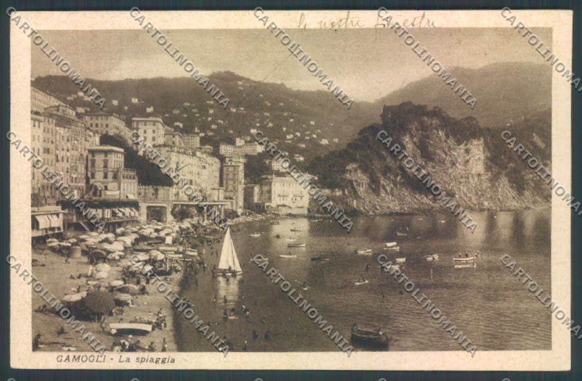 Genova Camogli cartolina ZQ9371 – fronte