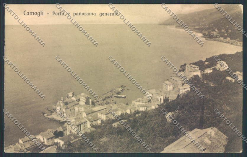 Genova Camogli cartolina ZQ9372 – fronte