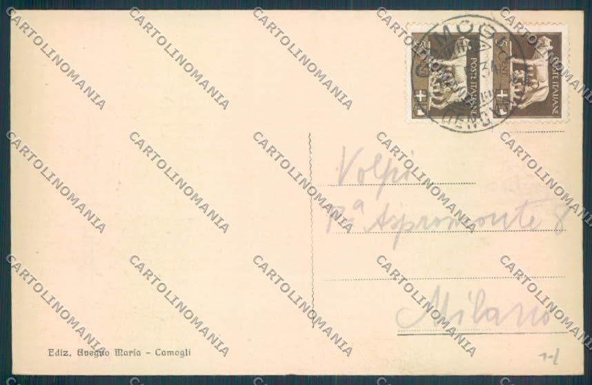 Genova Camogli cartolina ZQ9373 – retro