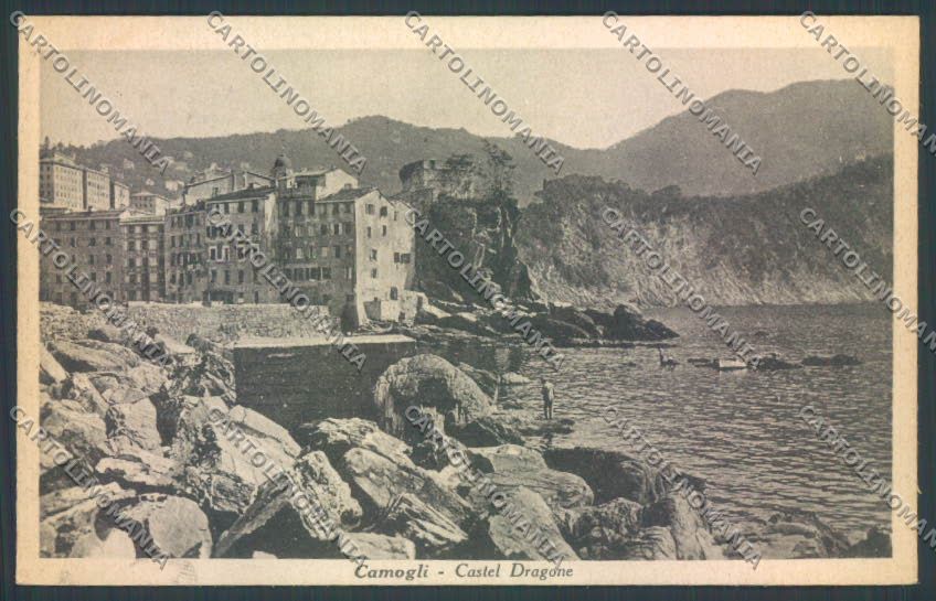 Genova Camogli cartolina ZQ9374 – fronte