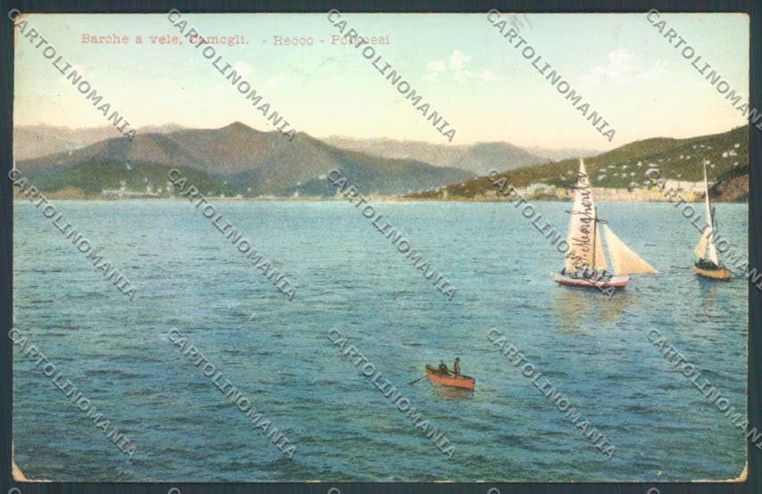Genova Camogli Recco cartolina ZQ9385 – fronte