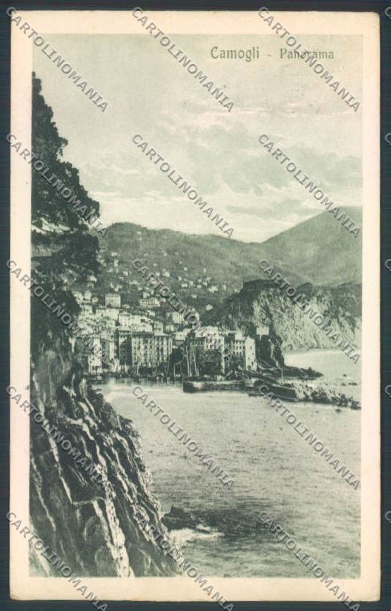 Genova Camogli cartolina ZQ9396 – fronte