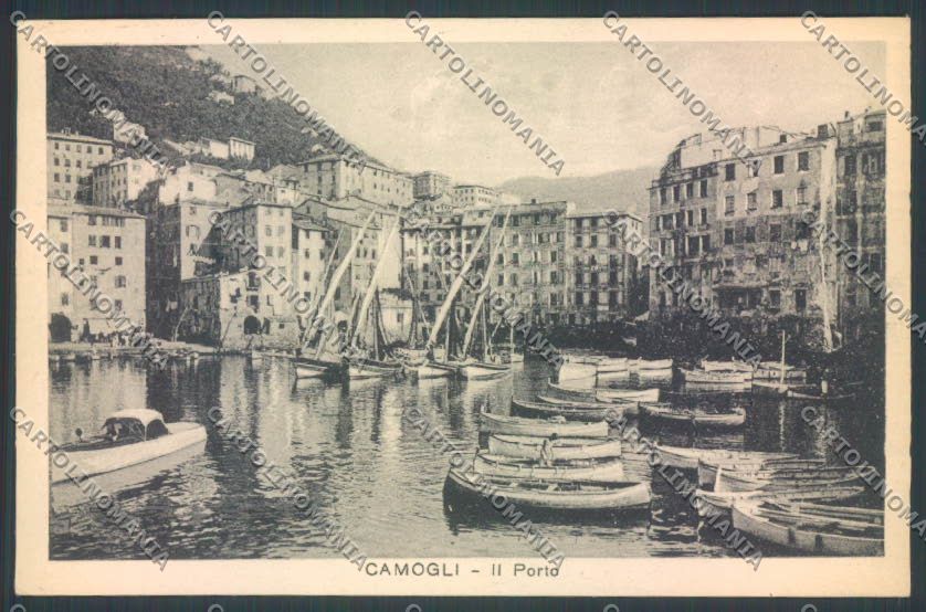 Genova Camogli Barca cartolina ZQ9399 – fronte