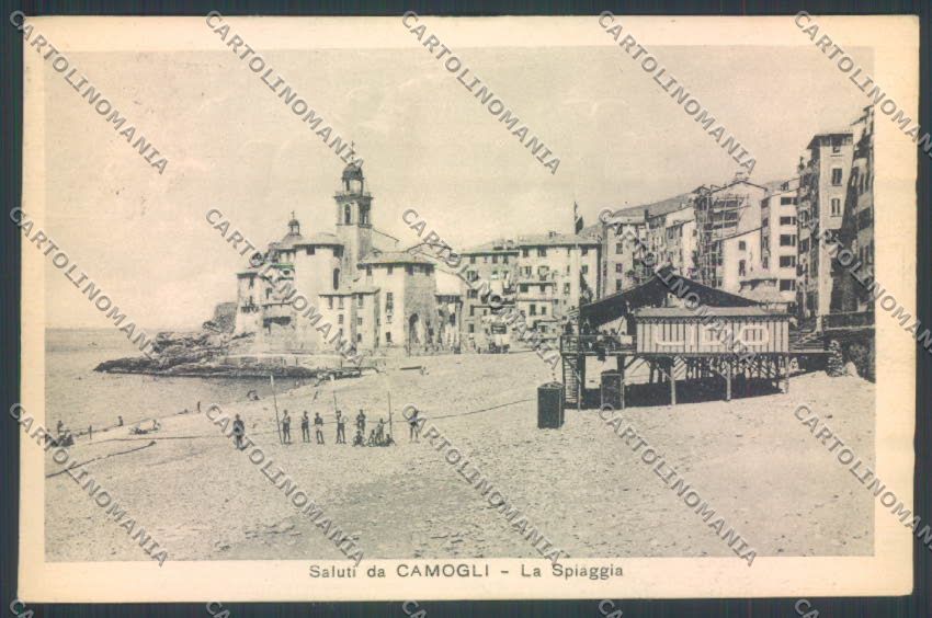 Genova Camogli cartolina ZQ9413 – fronte