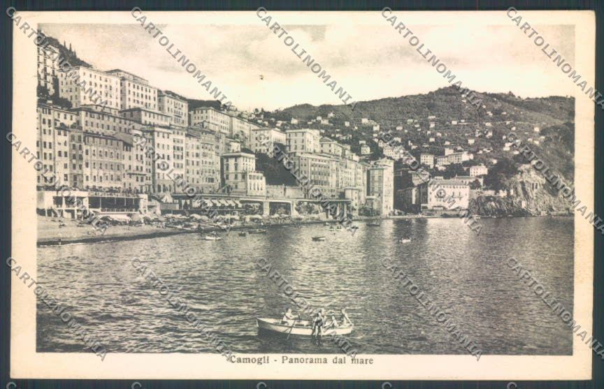 Genova Camogli Barca cartolina ZQ9415 – fronte