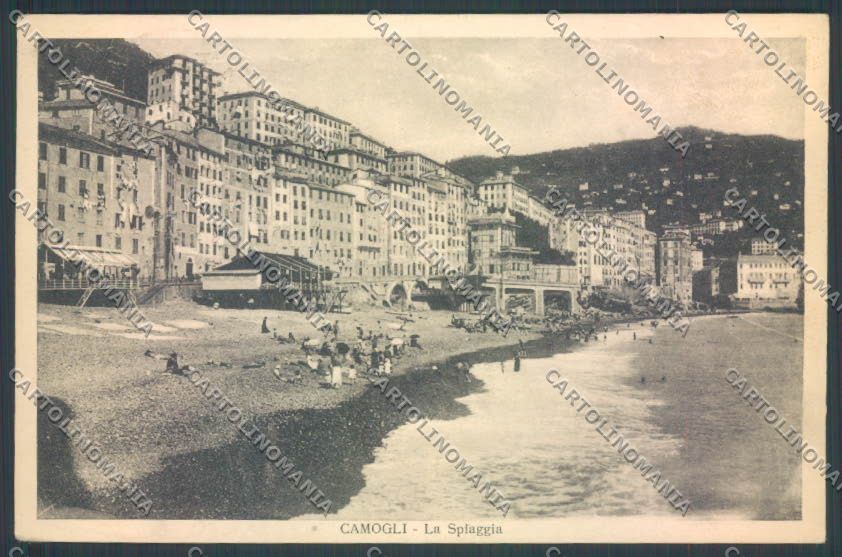 Genova Camogli cartolina ZQ9416 – fronte