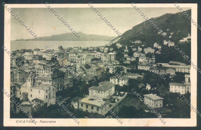 Genova Chiavari cartolina ZQ9427 – fronte