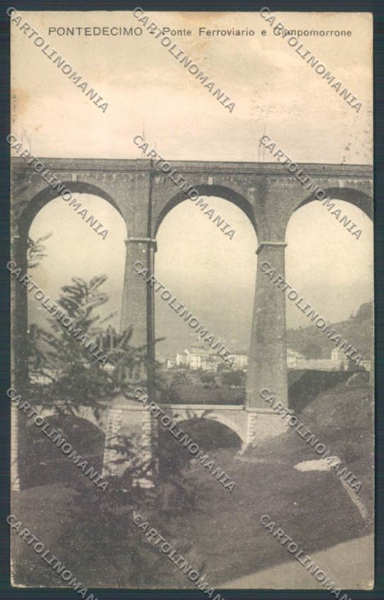 Genova Città Pontedecimo cartolina ZQ9451 – fronte