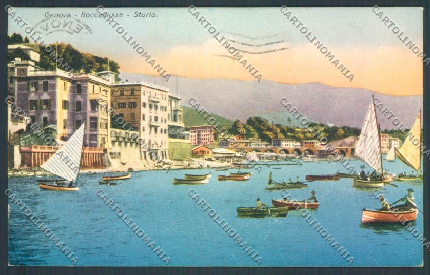 Genova Città Boccadasse cartolina ZQ9459 – fronte