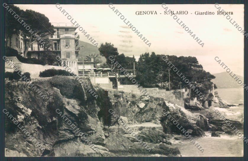 Genova Città Sant'Ilario Foto cartolina ZQ9472 – fronte