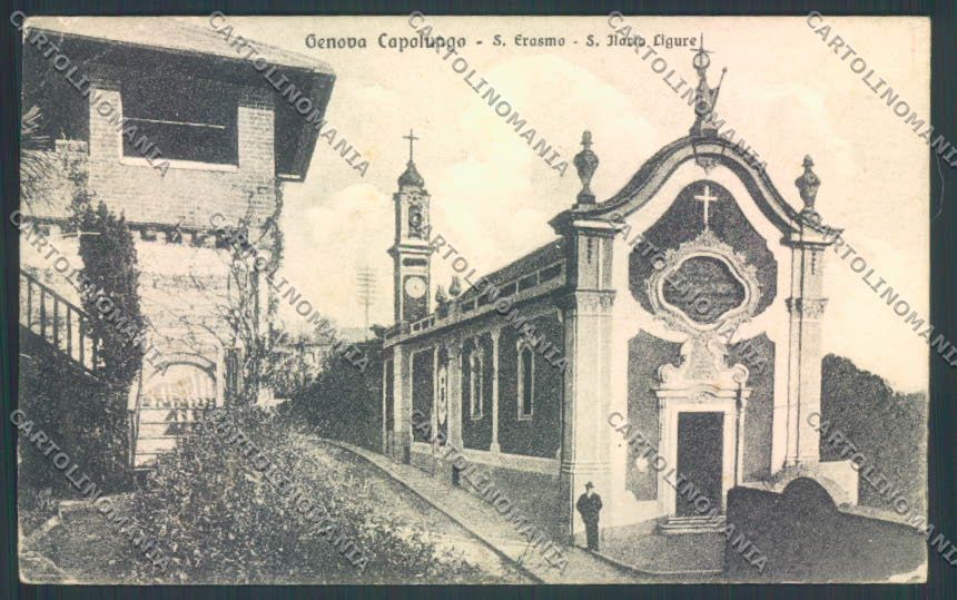 Genova Città Capolungo PIEGHINE cartolina ZQ9486 – fronte